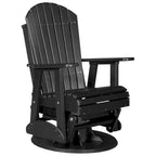 Poly Lumber Adirondack Swivel Glider Chair - 30W x 28D x 44H