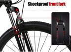 Men's Mountain Bike 21-Speed 29 Inches Front Suspension Double Disc Brake - C