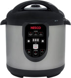 Nesco Smart Electric Pressure Cooker And Canner, Stainless Steel, 9.5 Qt - NPC-9