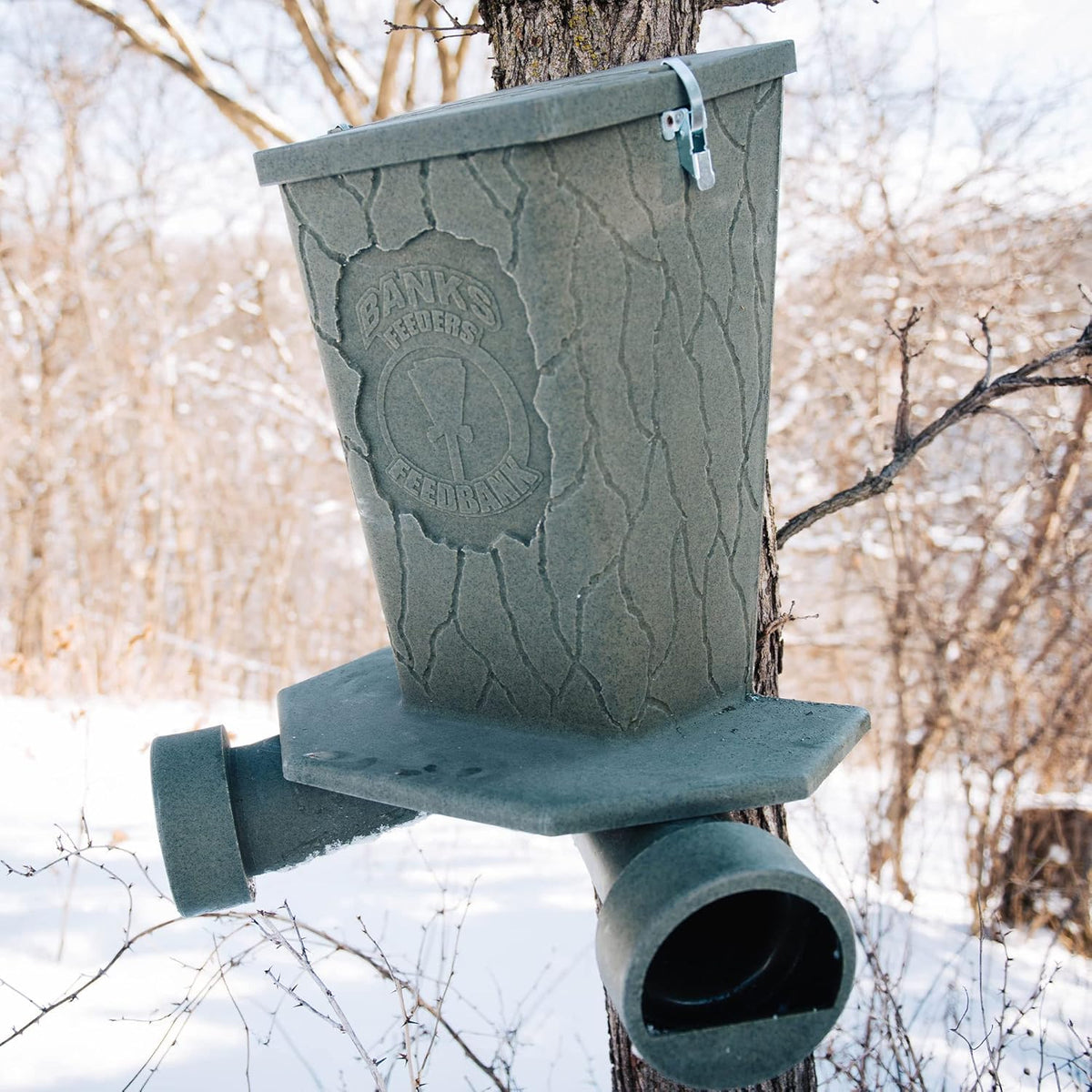 Feedbank Deer And Wildlife Feeder, 300 lb Capacity