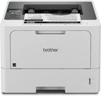 Brother Monochrome Laser Printer, 48ppm, Dual Paper Trays, White - HLL5210DW/HLL5210DN/HLL5210DWT