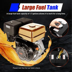 150CC 4-Stroke GY6 Single Cylinder Complete Engine Kit With CVT Carburetor - AC-YCZYQ-3935