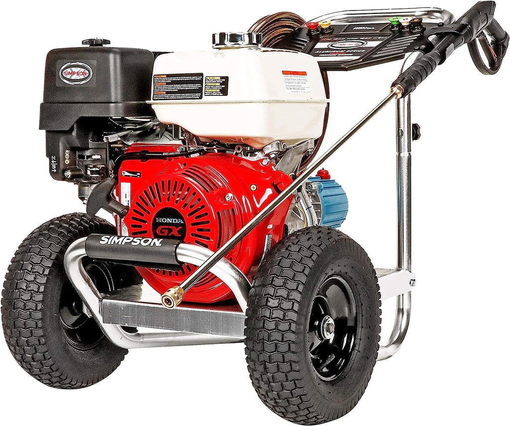 Simpson Aluminum Series 3600 PSI Gas Pressure Washer 2.5 GPM Honda GX200 - ALH3425
