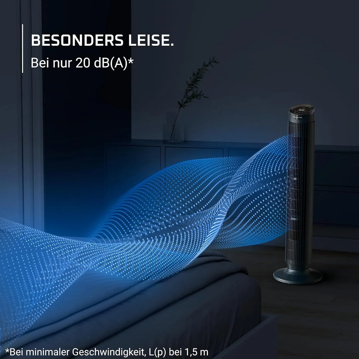 Rowenta Tower Fan, 12 Speeds - Eole Silence Force
