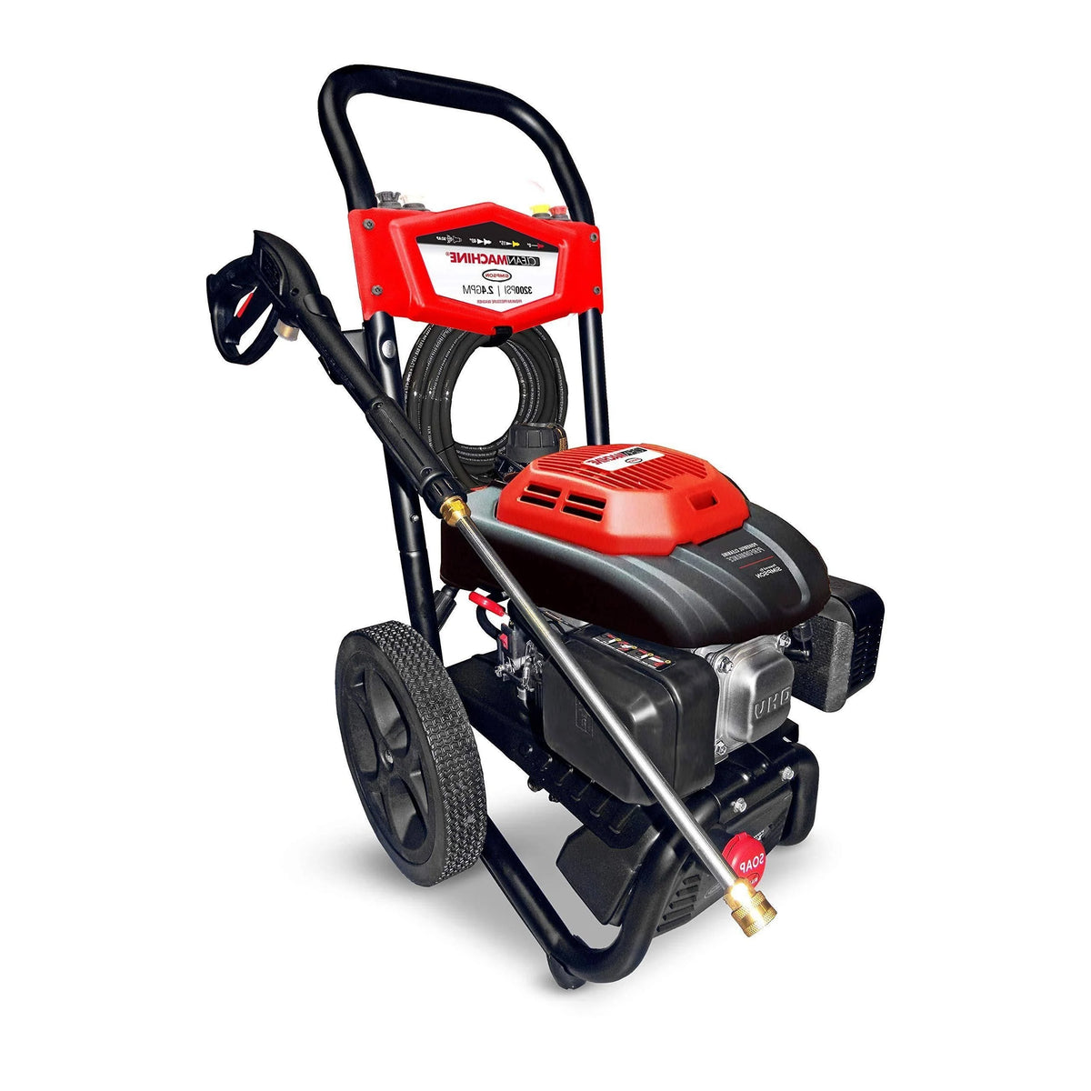 Clean Machine Gas Pressure Washer 3200 PSI 2.4 196cc - 61082