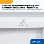 Exquisit Freezer, 91 L, 4 Drawers - GS581-040C