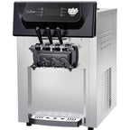 Commercial 3-Flavor Soft Serve Ice Cream Machine, 2200W, 5.3-7.4 Gal/Hr - ICE_CREAM_MAKER