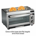 2-in-1 Countertop Oven And Toaster - 16.5 L