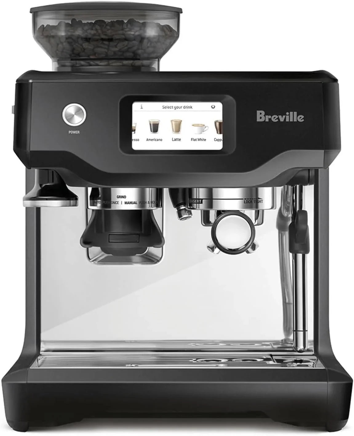 Breville Barista Touch Espresso Machine, Black Truffle - BES880BTR