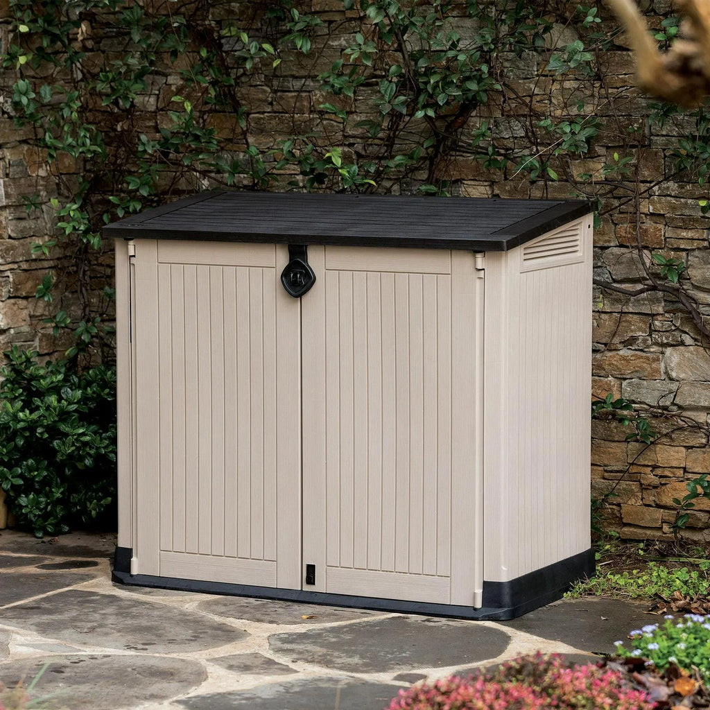 Keter Resin Storage Shed 30 Cu Ft Beige - 251416