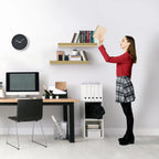 16 Inch Floating Wall Shelves, 3 Pack