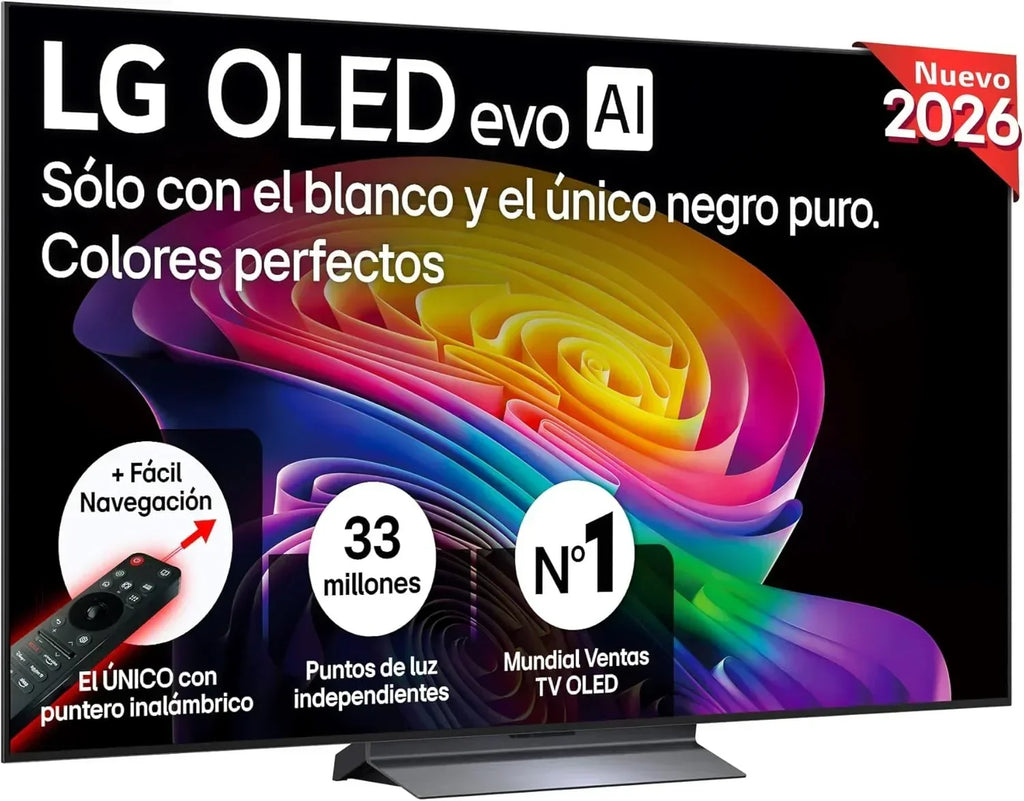 LG 65 inch OLED Evo 4K Smart TV - OLED65C54LA