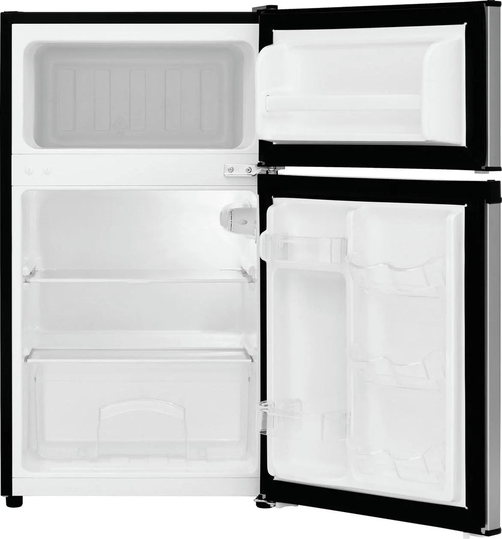 Frigidaire Compact Refrigerator, Stainless Steel, 3.1 Cu Ft