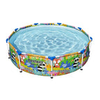 Bestway Steel Pro Round Above-Ground Swimming Pool 9-Foot By 26-Inch - Steel Pro