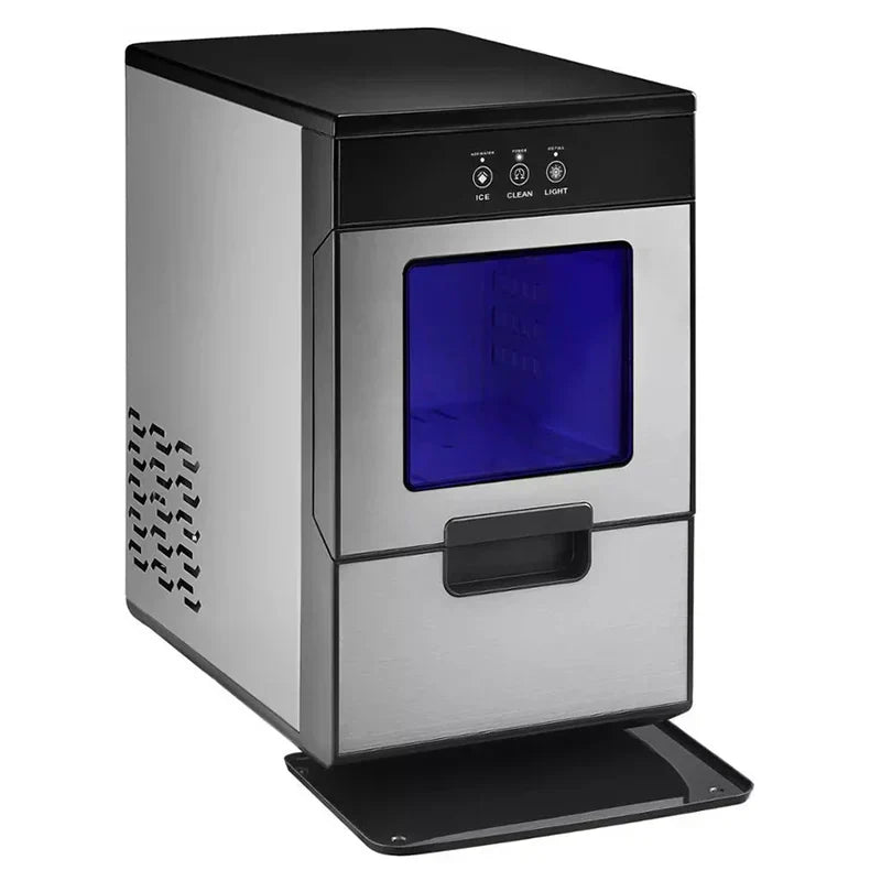 Portable Nugget Ice Maker, 44 Lb. Daily Production, Stainless Steel - NS-IMN44SS2