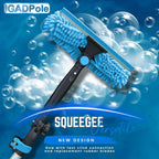 24-Foot Pole-Type Cleaning Kit, 5 To 24 Feet (7 Meters), Water-Driven Brush, 10-Inch Scraper And Soap Box