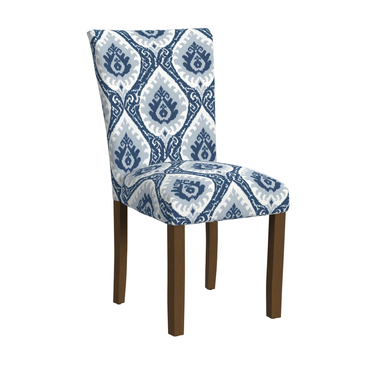 Set Of 2 Upholstered Parsons Dining Chairs, 38 in H x 19 in W x 23.5 in D