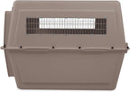 Petmate Ultra Vari Dog Travel Kennel, 48 in Long, 90 to 125 lbs - Taupe Black