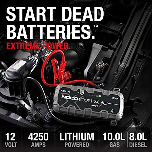 NOCO Boost X GBX155 4250A 12V Portable Lithium Jump Starter