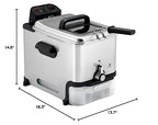 T-Fal EZ Clean Pro Steel Deep Fryer With Basket - 3.5 Liter Oil Capacity