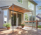 Outdoor Pergola Sunshade Canopy 5 ft x 8 ft - Tan