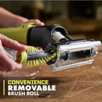 Ryobi 18V ONE+ Cordless Hand Vacuum With Powered Brush, Black Green - PCL700B