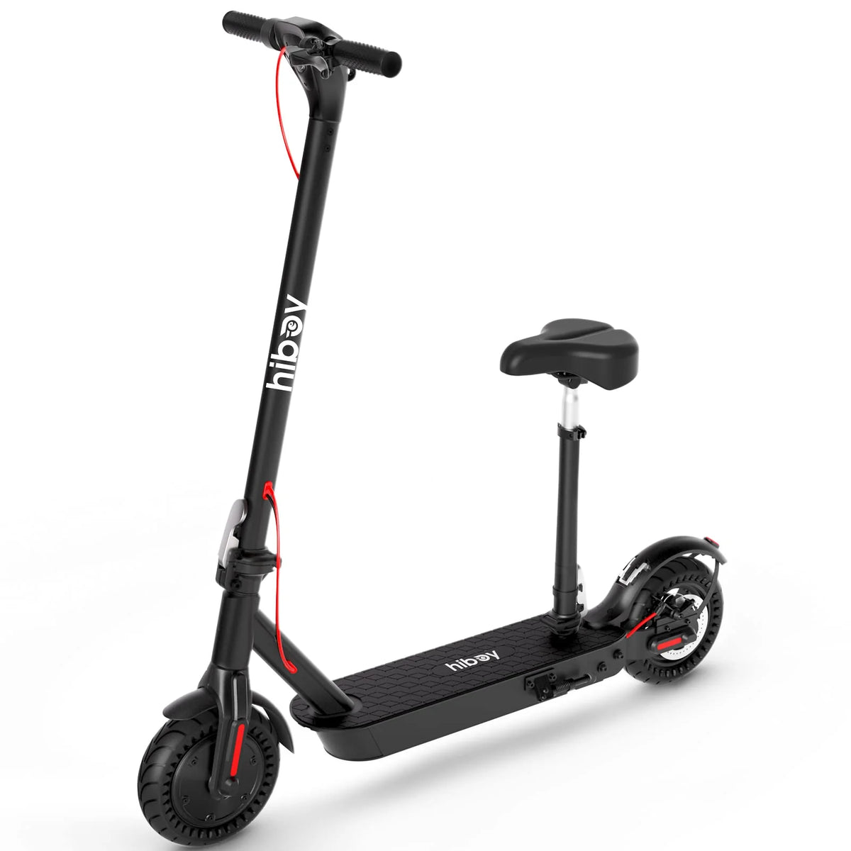 Hiboy Foldable Electric Scooter With Seat, 500W Motor, 10 Inch Tires - KS4 Pro