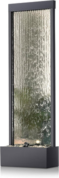 Mirror Waterfall Fountain, 48 Inches, Bronze