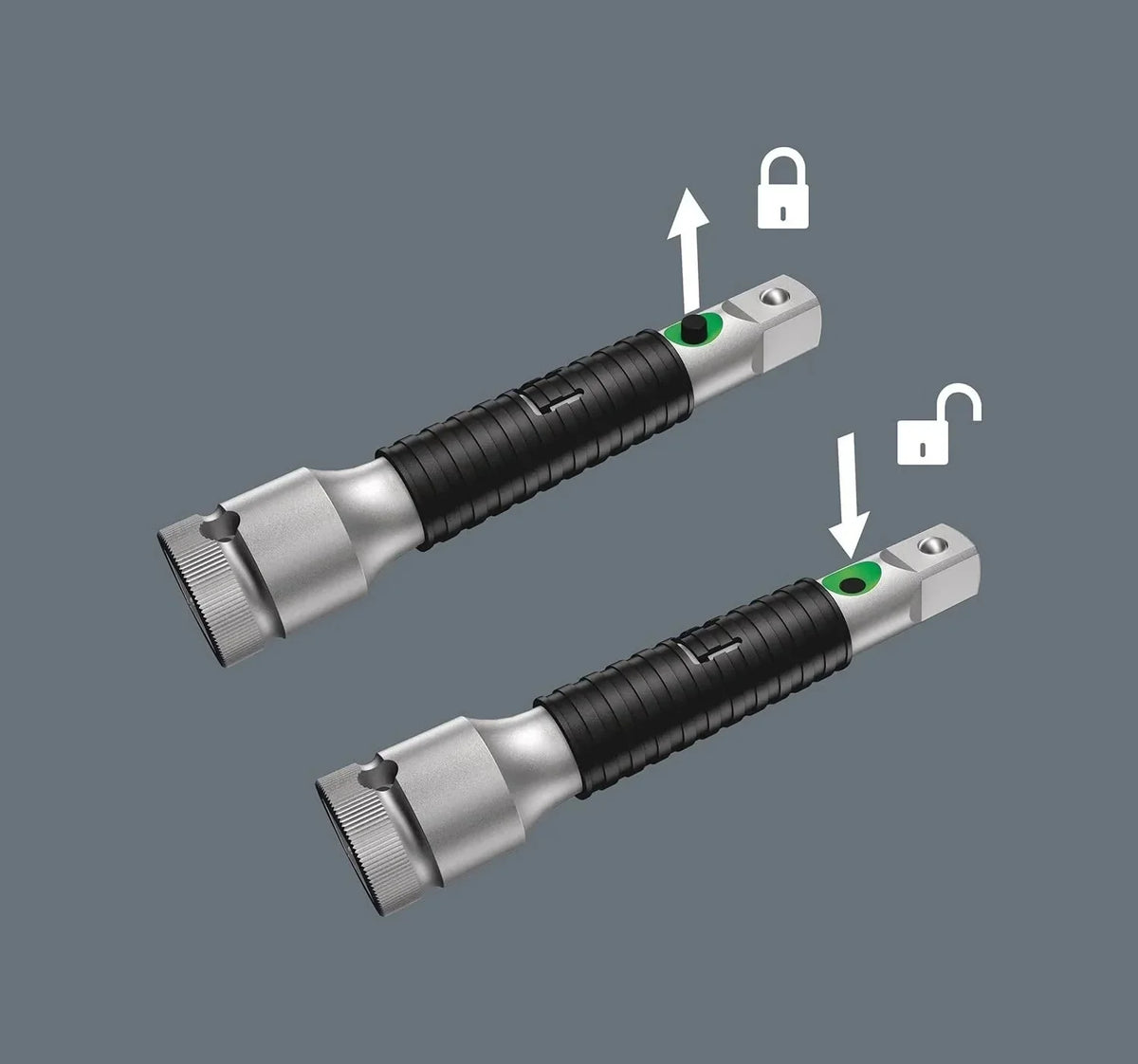 8100 SB 2 Zyklop 3/8 Inch Metric Ratchet Set, 43 Piece - 05003594001