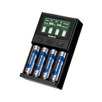 Scigold Ni-Zn AA Batteries, 4 Pack, 2500mWh, 1.6V With 4-Slot Ni-Zn/Ni-MH Charger - SG-C00H-0404 + SG-B00A-ZN01