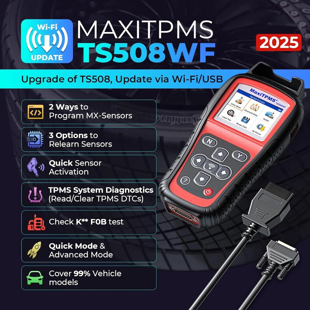 MaxiTPMS TPMS Programming And Diagnostic Tool With Wi-Fi - TS508WF
