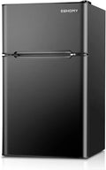 Euhomy Mini Refrigerator With Freezer, 3.2 Cu.Ft