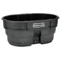 Rubbermaid 150 Gal Plastic Stock Tank, Black - FG424500BLA