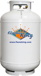 420-Lb. ASME Vertical Propane Tank, White