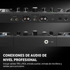 Hercules 2-Deck USB DJ Controller for Serato DJ Lite and DJUCED - DJControl Inpulse 500
