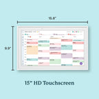 15 Inch Digital Wall Planner And Chore Chart