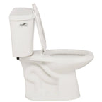 Glacier Bay 2-Piece 1.28 GPF High Efficiency Single Flush Elongated Toilet - White
