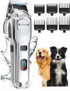 Dog Clippers for Thick Heavy Coats - Cordless Pet Grooming Trimmer