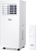 BLACK+DECKER Portable Air Conditioner, 12,000 BTU (8,000 BTU SACC), Up To 550 Sq. Ft., White - BPACT12WT