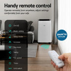 Devanti Portable Air Conditioner 12000BTU White