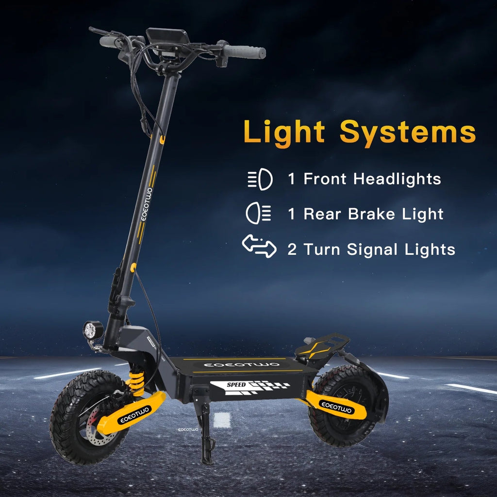 Off Road Electric Scooter For Adults, 1200W, 11 in Tires, 330 lb Load - GT06