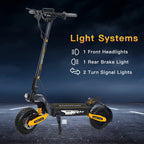 Off Road Electric Scooter For Adults, 1200W, 11 in Tires, 330 lb Load - GT06