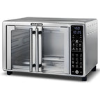 Gourmia French Door Digital Toaster Oven Air Fryer, 6-Slice, 24L, Stainless Steel - GTF2440