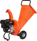 EFCUT Wood Chipper Shredder Mulcher, 4 inch Max Capacity, 9 HP 274cc Gas Engine - C40