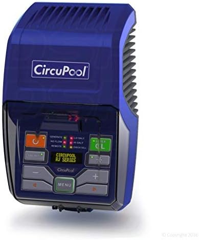 CircuPool Salt Water Chlorination System, 45.000 Gallons Max, 17 x 14 x 12 in - RJ45+