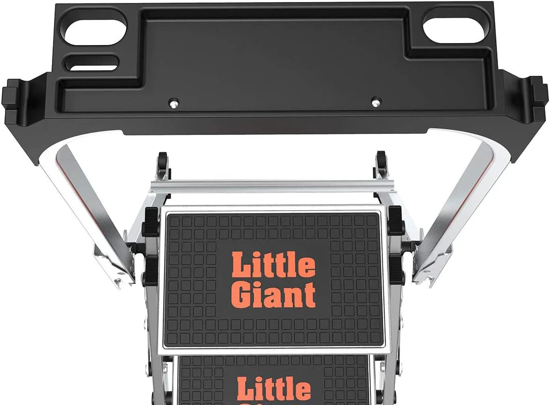 Little Giant Ladder Safety Step 3-Step 3 Feet High Aluminum 300 Pounds Type 1A