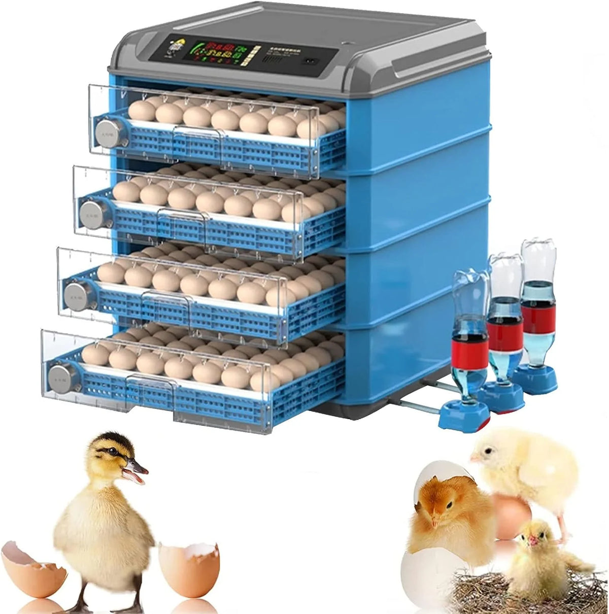 500 Egg Digital Automatic Poultry Incubator With LED Screen