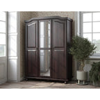 Solid Wood Wardrobe Shelves, Set Of 4, 16.75in W x 18.25in D x 0.75in H - Kyle Collection
