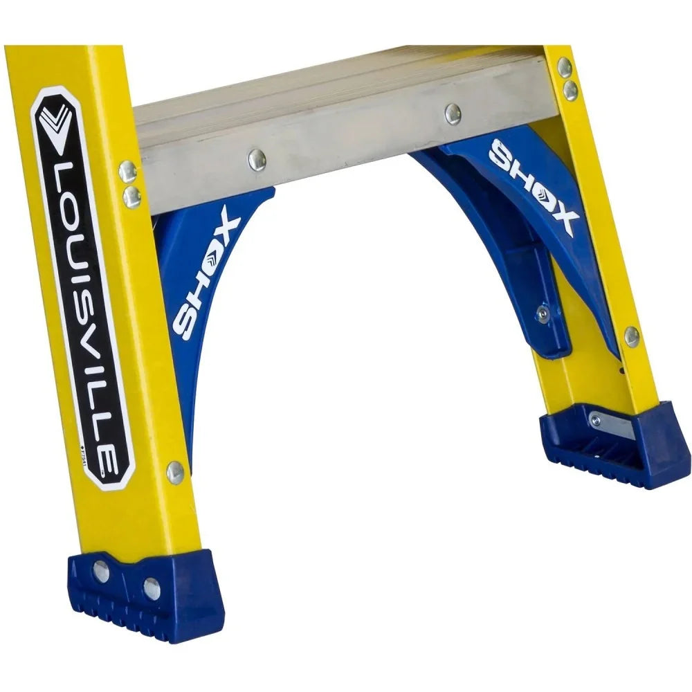 Louisville Ladder Fiberglass Step Ladder, 5-Foot, 250-Pound Load Capacity, Type I - FS2005