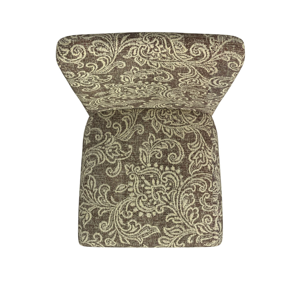 Set Of 2 Upholstered Parsons Dining Chairs, 38 in H x 19 in W x 23.5 in D